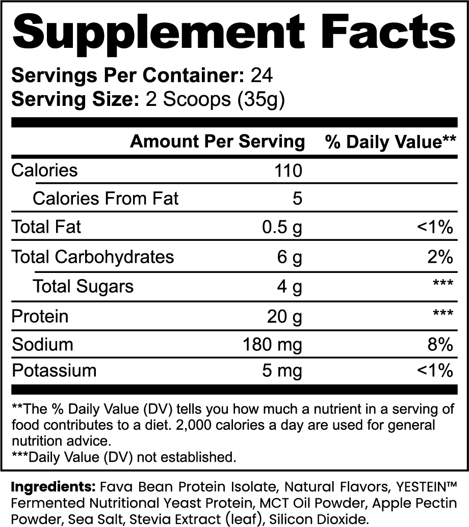 EDAMA Plant Protein - Vanilla